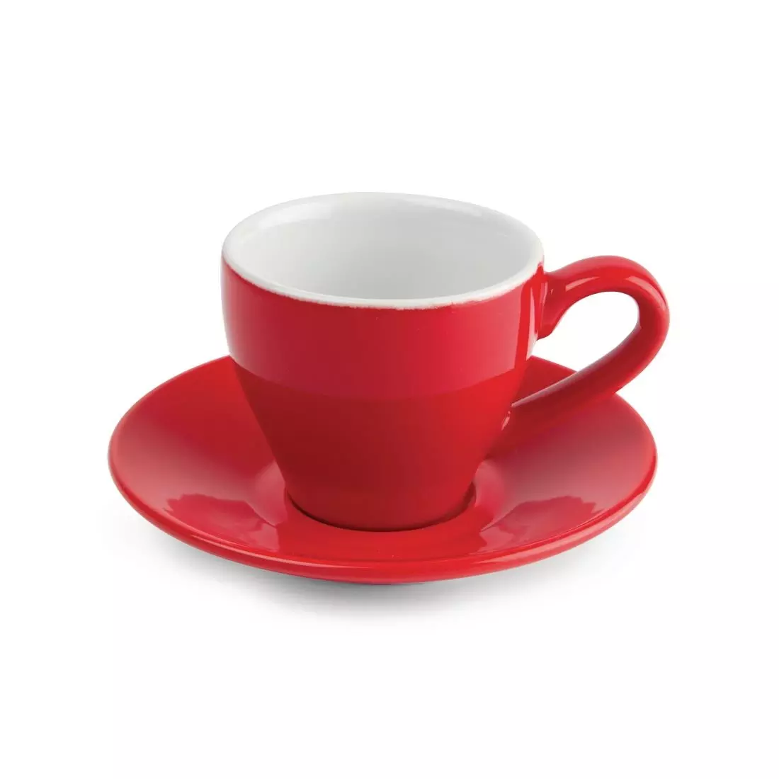 Een Olympia Café espresso schotel rood (12 stuks) koop je bij ShopXPress