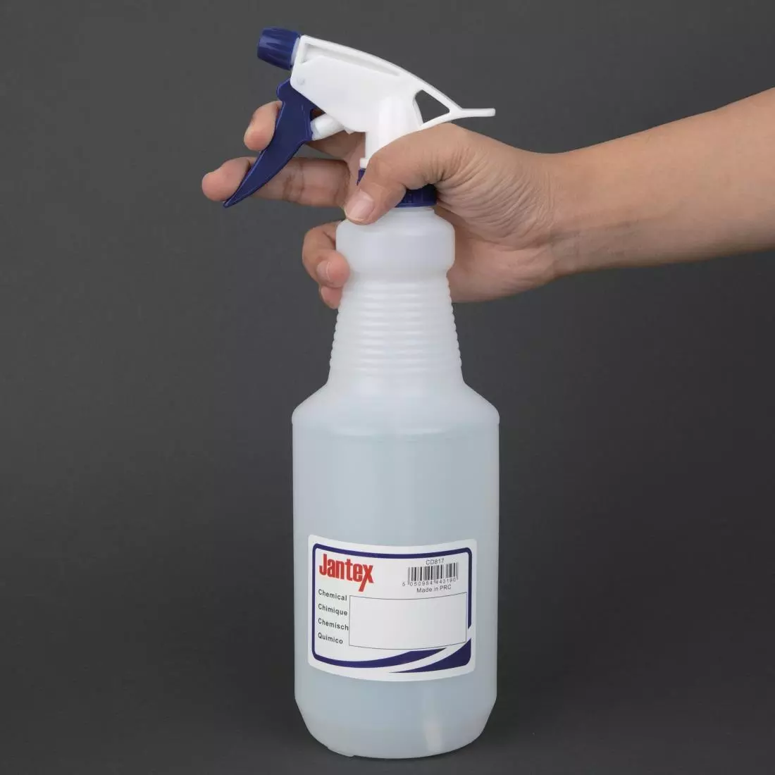 Een Jantex kleurcode sprayfles blauw 750ml koop je bij ShopXPress