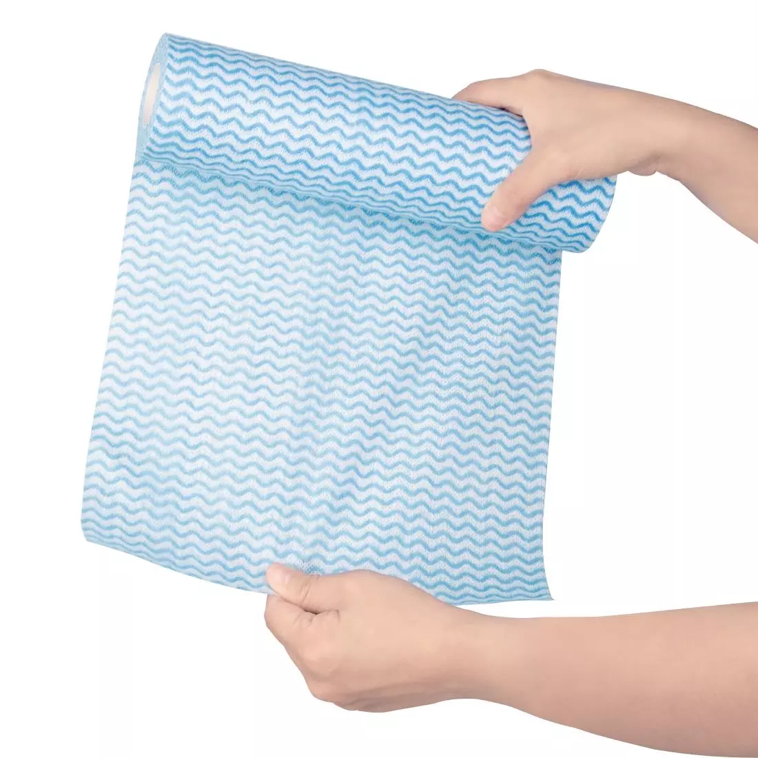 Een Jantex non-woven schoonmaakdoekjes 25 x 33cm blauw (100 stuks) koop je bij ShopXPress