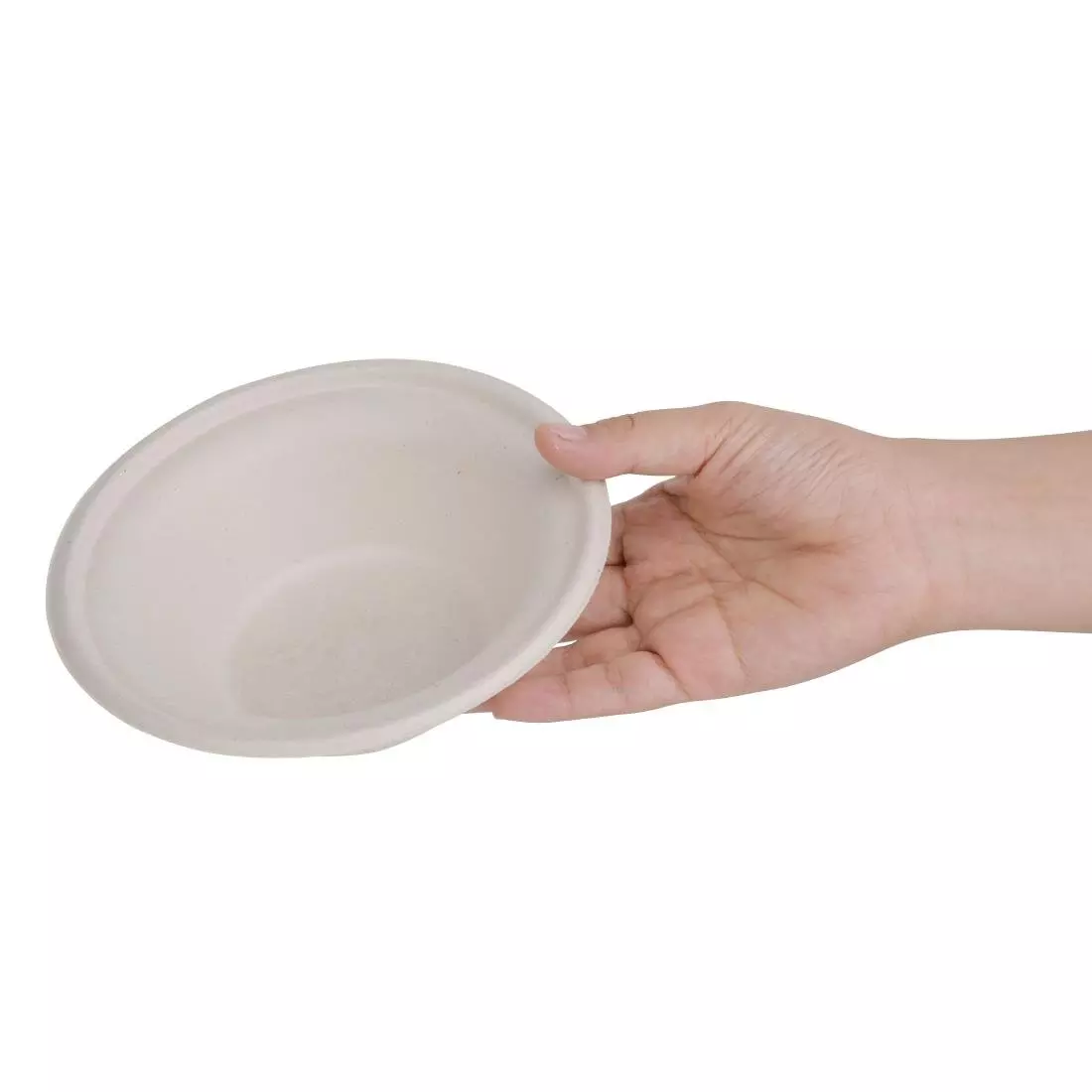 Een Fiesta Compostable composteerbare bagasse kommen rond 310ml (50 stuks) koop je bij ShopXPress