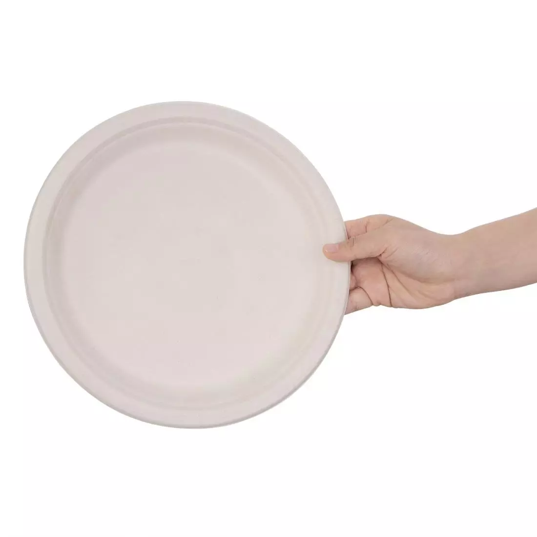 Een Fiesta Compostable composteerbare bagasse borden rond 261mm ongekleurd (50 stuks) koop je bij ShopXPress