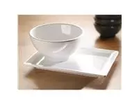 Een APS Pure ronde melamine kom wit 13cm koop je bij ShopXPress