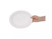 Een Fiesta Compostable composteerbare bagasse borden ovaal 198mm (50 stuks) koop je bij ShopXPress