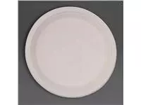 Een Fiesta Compostable composteerbare bagasse borden rond 261mm ongekleurd (50 stuks) koop je bij ShopXPress