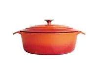 Een Vogue oranje ovale braadpan 5ltr koop je bij ShopXPress