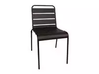 Een Bolero stalen stoelen zwart (4 stuks) koop je bij ShopXPress