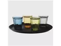 Een Olympia Cabot glazen tumbler blauw 26cl (6 stuks) koop je bij ShopXPress