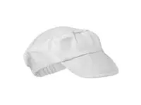 Een Whites bakkers cap wit koop je bij ShopXPress