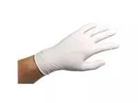 Een Latex handschoenen wit gepoederd L (100 stuks) koop je bij ShopXPress