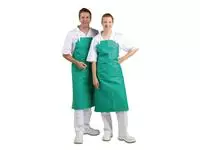 Een Whites PVC nylon halterschort groen koop je bij ShopXPress