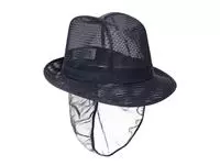 Een Trilby hoed met haarnetje blauw M koop je bij ShopXPress