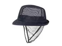 Een Trilby hoed met haarnetje blauw L koop je bij ShopXPress