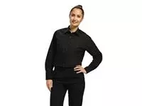 Een Uniform Works unisex overhemd lange mouw zwart L koop je bij ShopXPress