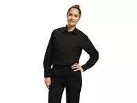 Een Uniform Works unisex overhemd lange mouw zwart XL koop je bij ShopXPress