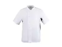 Een Whites Nevada koksbuis wit met zwart contrast XXL koop je bij ShopXPress