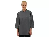 Een Chef Works unisex koksbuis grijs M koop je bij ShopXPress