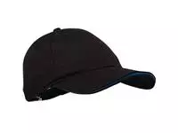 Een Chef Works Cool Vent baseball cap zwart en blauw koop je bij ShopXPress