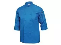 Een Chef Works unisex koksbuis blauw M koop je bij ShopXPress