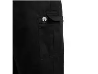 Een Chef Works unisex slim fit cargo broek zwart L koop je bij ShopXPress