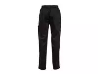 Een Chef Works unisex slim fit cargo broek zwart L koop je bij ShopXPress