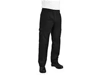 Een Chef Works unisex slim fit cargo broek zwart L koop je bij ShopXPress