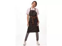Een Chef Works Urban Memphis halterschort zwart koop je bij ShopXPress