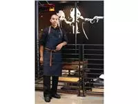 Een Chef Works Urban Memphis kort schort indigo koop je bij ShopXPress