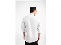 Een Chef Works Urban Hartford unisex koksbuis met rits lange mouw wit S koop je bij ShopXPress