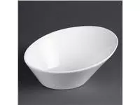 Een Olympia Whiteware ovale hellende kommen 22,2x24,6cm (3 stuks) koop je bij ShopXPress