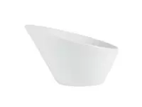 Een Olympia Whiteware ovale hellende kommen 13,3x15,4cm (4 stuks) koop je bij ShopXPress