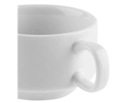 Een Olympia Whiteware stapelbare espressokopjes 8,5cl (12 stuks) koop je bij ShopXPress