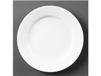 Een Olympia Whiteware borden met brede rand 16,5cm (12 stuks) koop je bij ShopXPress