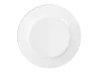 Een Olympia Whiteware witte borden met brede rand 202mm (12 stuks) koop je bij ShopXPress