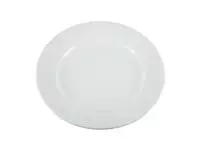 Een Olympia Whiteware witte borden met brede rand 202mm (12 stuks) koop je bij ShopXPress