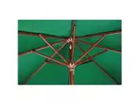 Een Bolero ronde parasol groen 2,5m koop je bij ShopXPress