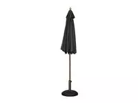 Een Bolero ronde parasol zwart 2,5 meter koop je bij ShopXPress