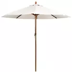 Een Bolero ronde parasol creme 3m koop je bij ShopXPress