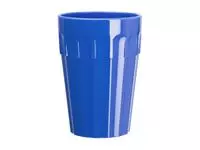 Een Olympia Kristallon polycarbonaat bekers 26cl blauw (12 stuks) koop je bij ShopXPress