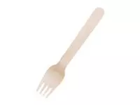 Een Fiesta Compostable biologisch afbreekbare houten vorken 15,5cm (100 stuks) koop je bij ShopXPress