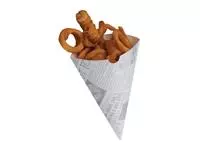 Een Colpac biologisch afbreekbare friteszakken met krantenprint (1000 stuks) koop je bij ShopXPress