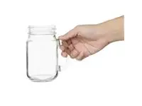 Een Olympia mason jar drinkglazen 450ml (12 stuks) koop je bij ShopXPress