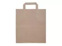 Een Fiesta Recyclable bruine papieren tassen recyclebaar groot (250 stuks) koop je bij ShopXPress