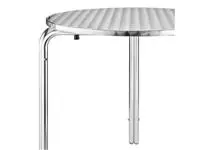 Een Bolero ronde RVS bistrotafel 70cm koop je bij ShopXPress