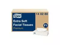 Een Tork Premium 100-pak gezichtsreinigingsdoekjes extra soft 2-laags (30 stuks) koop je bij ShopXPress