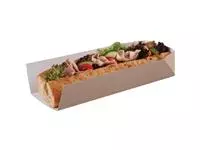 Een Composteerbare baguettedoosjes met open zijde 25cm (500 stuks) koop je bij ShopXPress