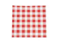 Een Rood Gingham vetvrij papier 25x25cm (200 stuks) koop je bij ShopXPress