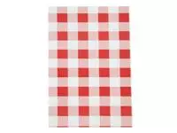 Een Rood Gingham vetvrij papier 19x31cm (200 stuks) koop je bij ShopXPress