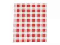 Een Rood Gingham vetvrij papier 31x38cm (200 stuks) koop je bij ShopXPress