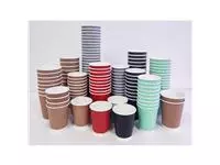 Een Fiesta Recyclable koffiebekers ribbelwand 340ml (25 stuks) koop je bij ShopXPress