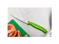 Een Victorinox gekarteld tomatenmes groen 11cm koop je bij ShopXPress